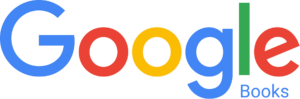 Google Books logo 2015, colorful text design, online digital library platform branding.